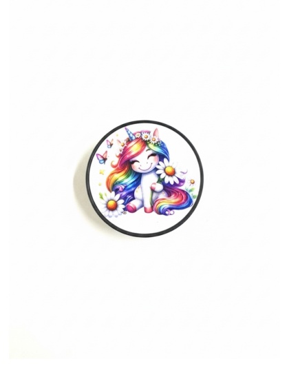 Rainbow Daisy Support Phone Grip Holder Warrior Surviver Chronic Rare Invisible Illness