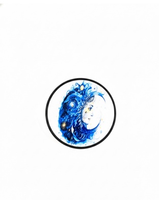 Starry Girl Blue Support Phone Grip Holder Warrior Surviver Chronic Rare Invisible Illness