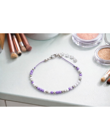 “I Am a Unicorn” Purple Morse Code Bracelet – Rare Disease, Chronic &amp; Invisible Illness Awareness Jewelry Warrior