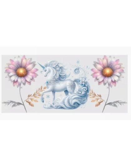 Elegant Pastel Unicorn Stainless Steel Tumbler – Inspirational Drinkware 20oz Insulated Cup