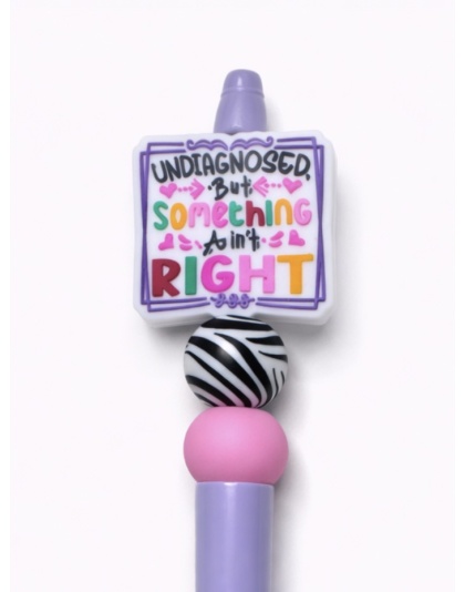 Handmade Purple Undiagnosed Cute, Fun &amp; Full of Heart Support &amp; Awareness