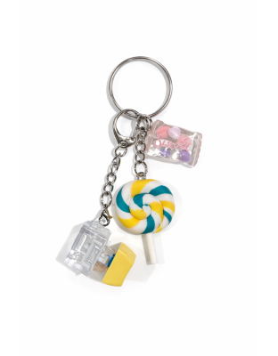 Yellow Audible Keyboard Fidget  Green Yellow Swirl Lollipop Pink Sweets Sensory Toy Raise Awareness Support Rare Chronic &amp; Invisible Illness