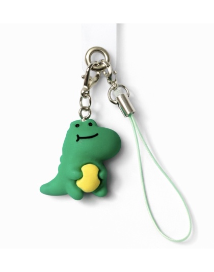 Green Dinosaur Charm Handmade Phone Lanyard &amp; Charm Accessory Chronic Rare Invisible Illness Awareness &amp; Support
