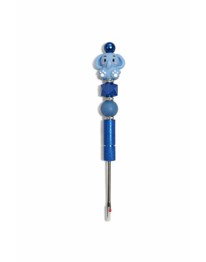 Handmade Blue Elephant Seam Ripper For Crafter Support Chronic, Rare&amp; Invisible Illness Awareness