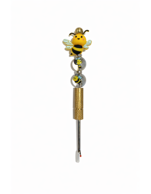 Handmade Yellow Black Cute Bee Seam Ripper For Crafter Support Chronic, Rare&amp; Invisible Illness Awareness