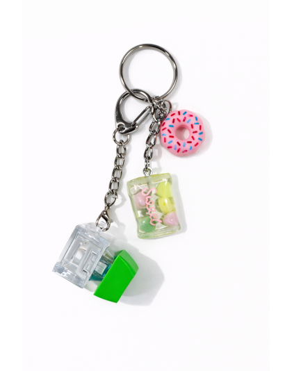 Green Audible Keyboard Fidget Pink Sprinkled Donut Sensory Toy Raise Awareness Support Rare Chronic &amp; Invisible Illness